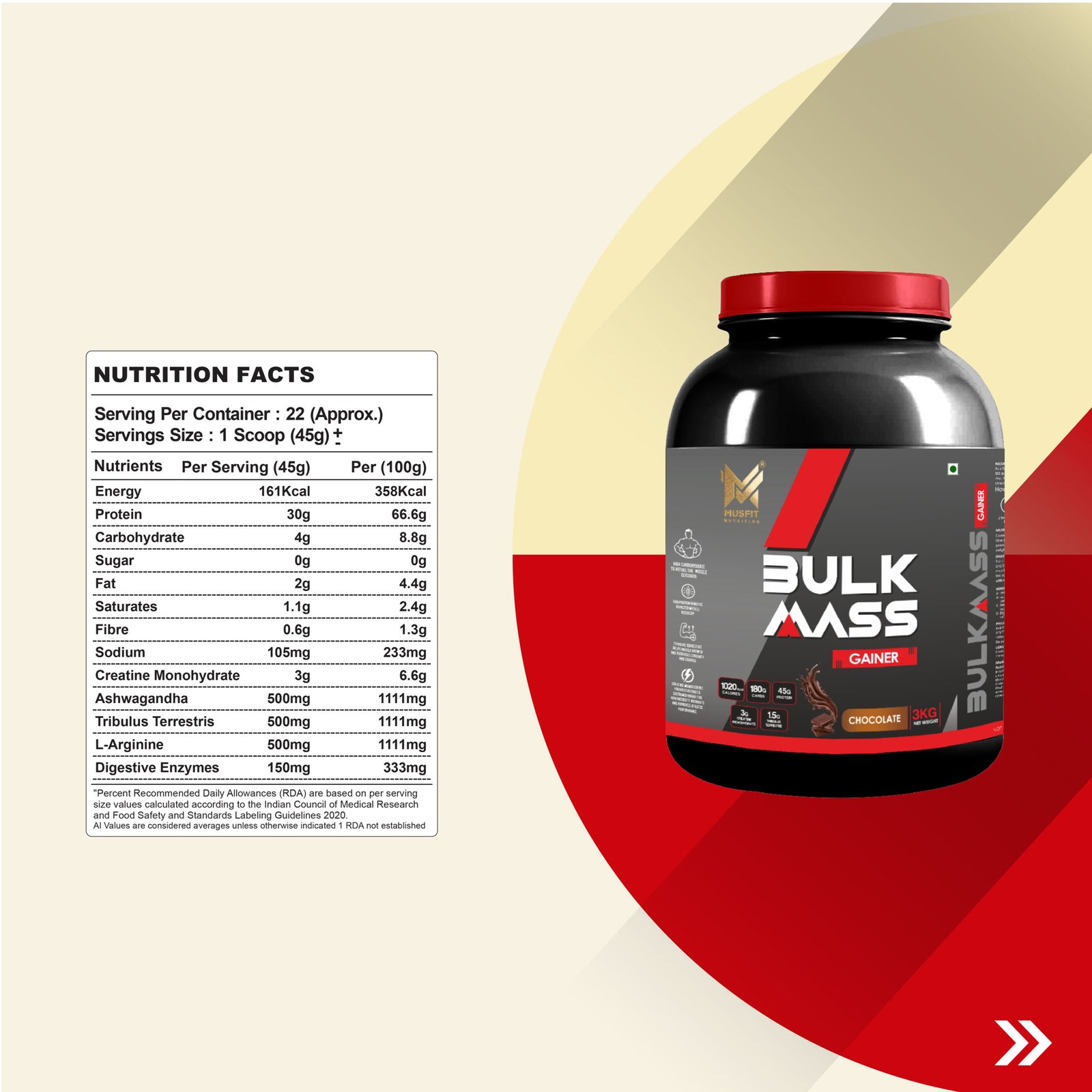 Special Offer Bulk Mass Gainer